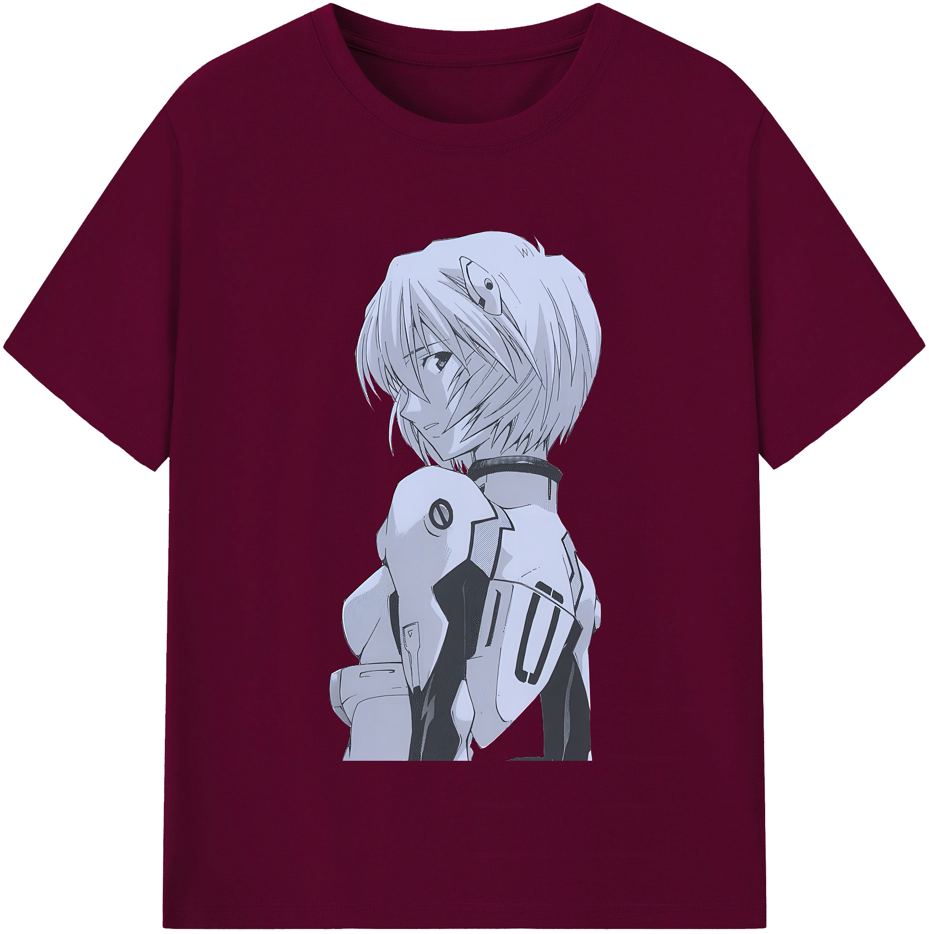 （画像用） EVA 新世紀エヴァンゲリオン レディースカジュアルプリントTシャツ（綿100％）